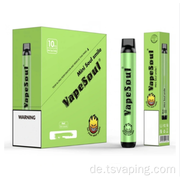 Vapesoul Smile2 5 ml 1500 Puffs 2022 meistverkaufter Großhandel